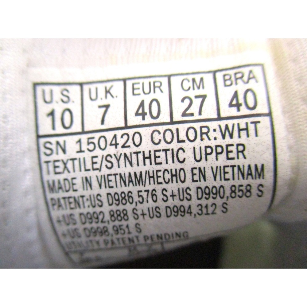 Skechers Hands Free Slip-ins Glide-Step White Sneakers 150420 Women's 10 - Picture 8 of 11